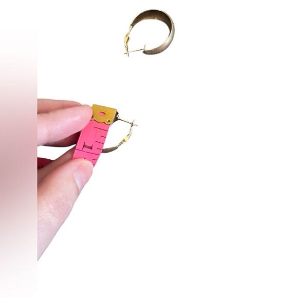 Gold-toned Hoop Earrings - Picture 5 of 5